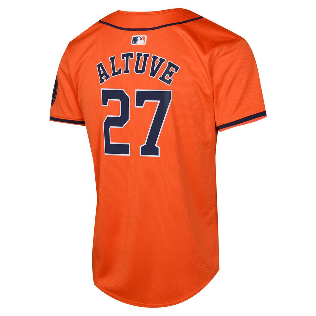 Houston Astros Jose Altuve Nike Youth Alternate Limited Player Jersey – Orange