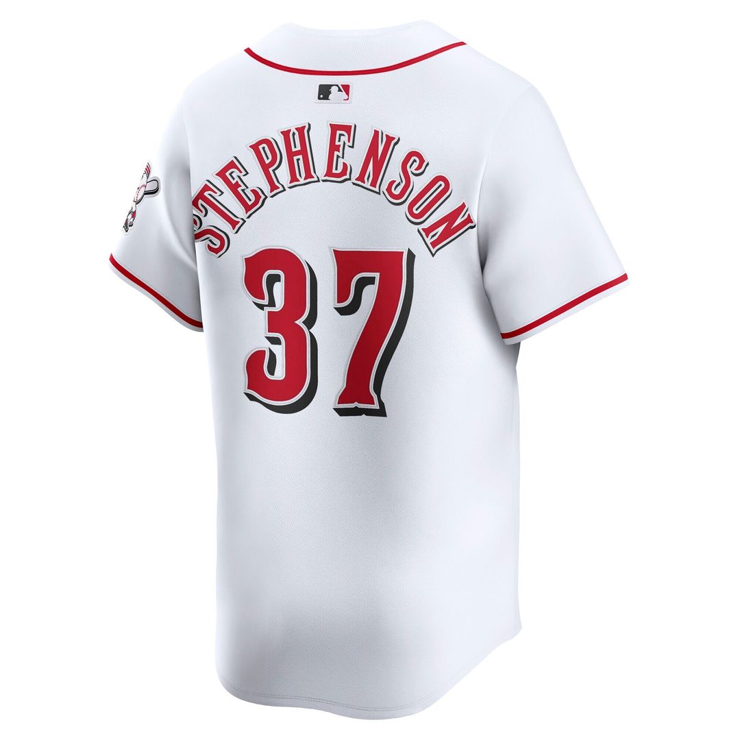Cincinnati Reds Tyler Stephenson Nike Home Limited Player Jersey - White