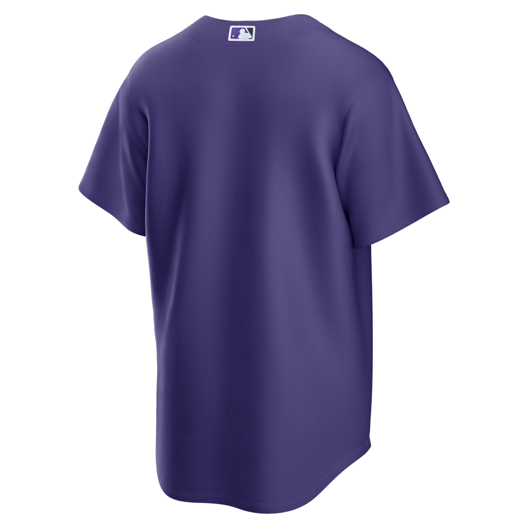Colorado Rockies Nike Alternate Replica Jersey - Purple