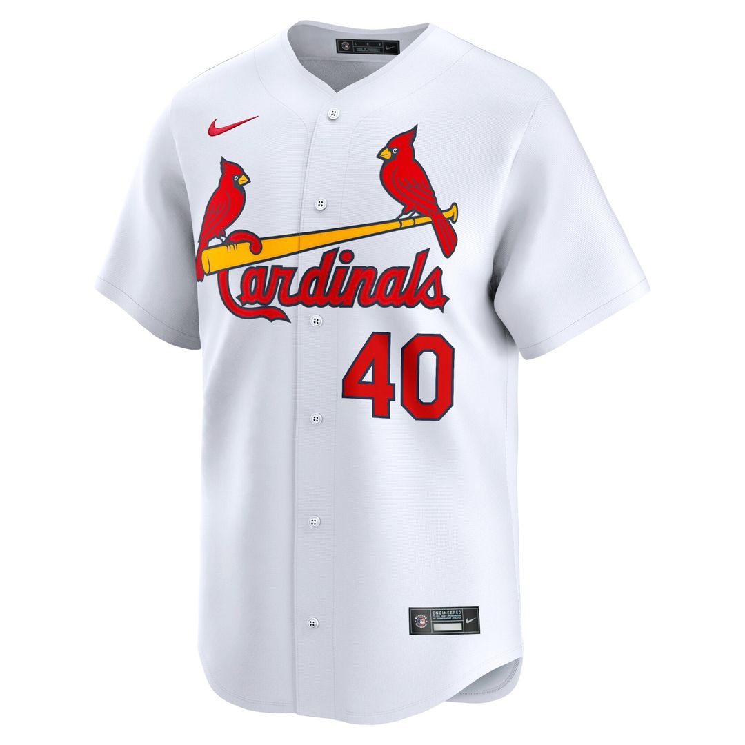 St. Louis Cardinals Willson Contreras Nike Home Limited Player Jersey - White