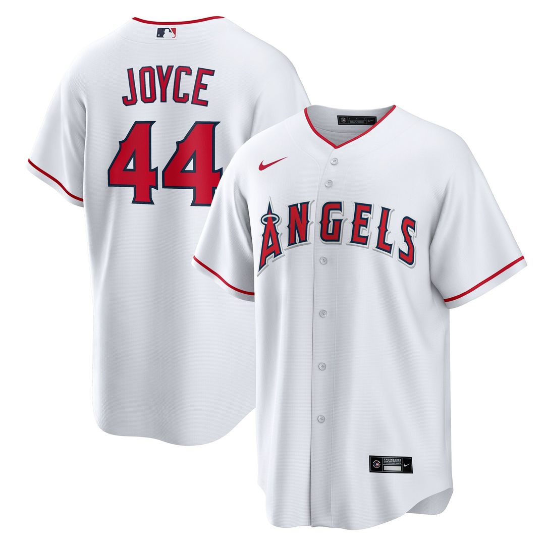 Los Angeles Angels Ben Joyce Nike Home Replica Jersey - White