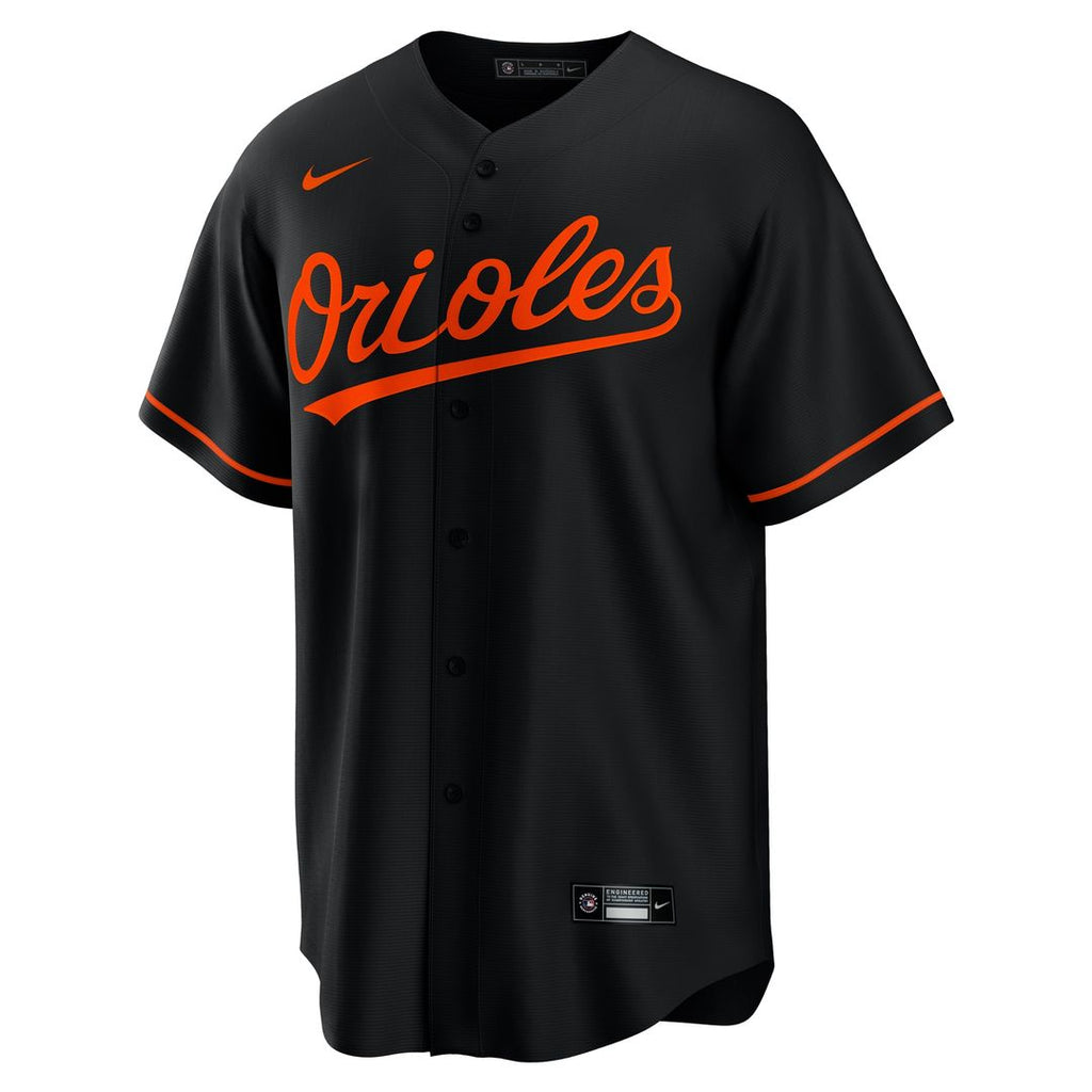 Baltimore Orioles Adley Rutschman Nike Alternate Replica Player Jersey - Black