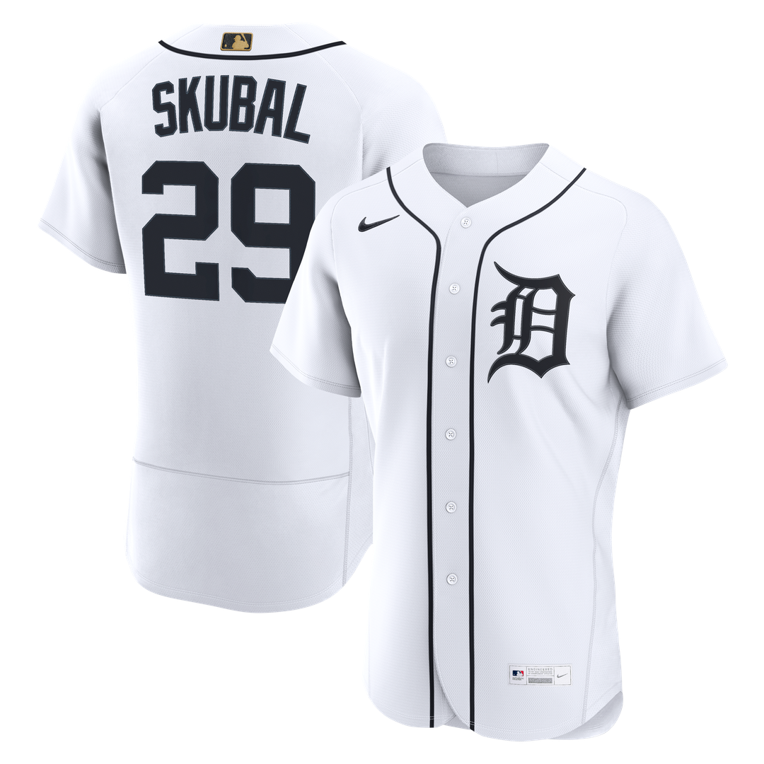 Detroit Tigers Tarik Skubal Nike Alternate MLB Awards Authentic Jersey - Navy