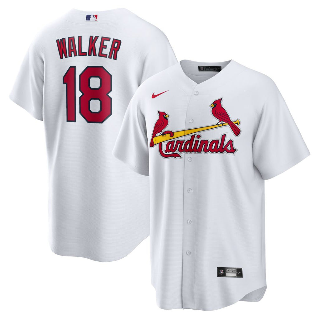 St. Louis Cardinals Jordan Walker Nike Home Official Replica Player Jersey - White