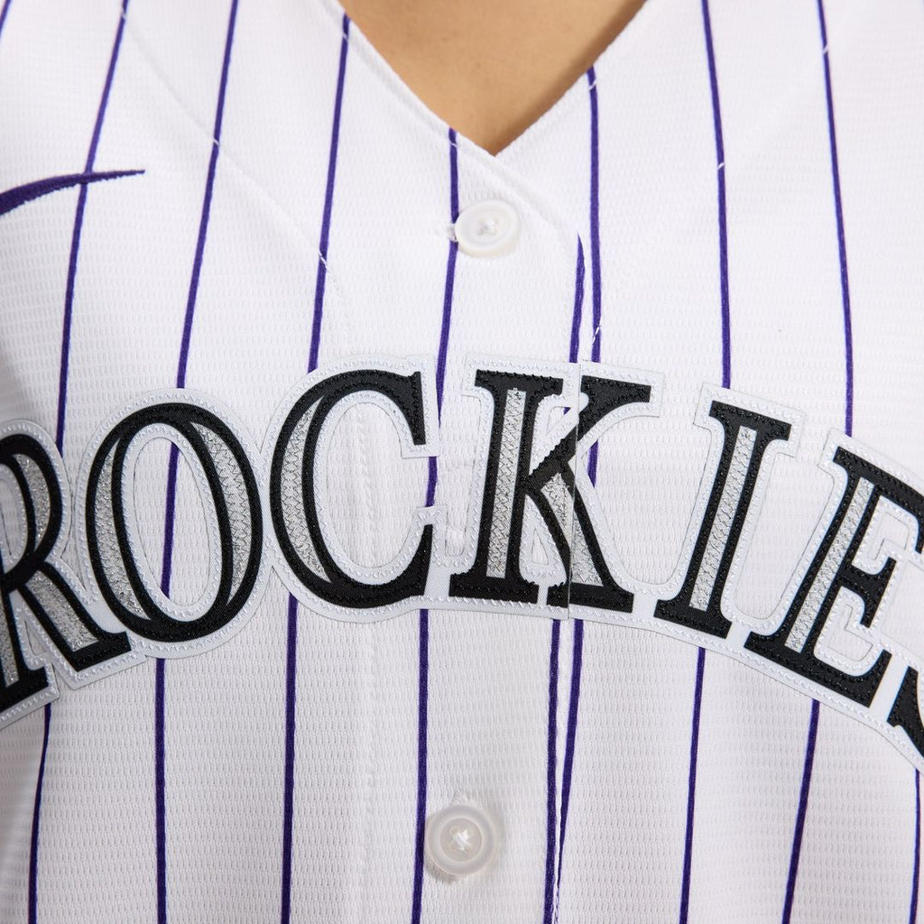 Colorado Rockies Nike Women's Home Replica Team Jersey - White