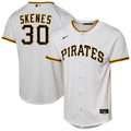 Pittsburgh Pirates Paul Skenes Nike Youth Home Replica Player Jersey - White