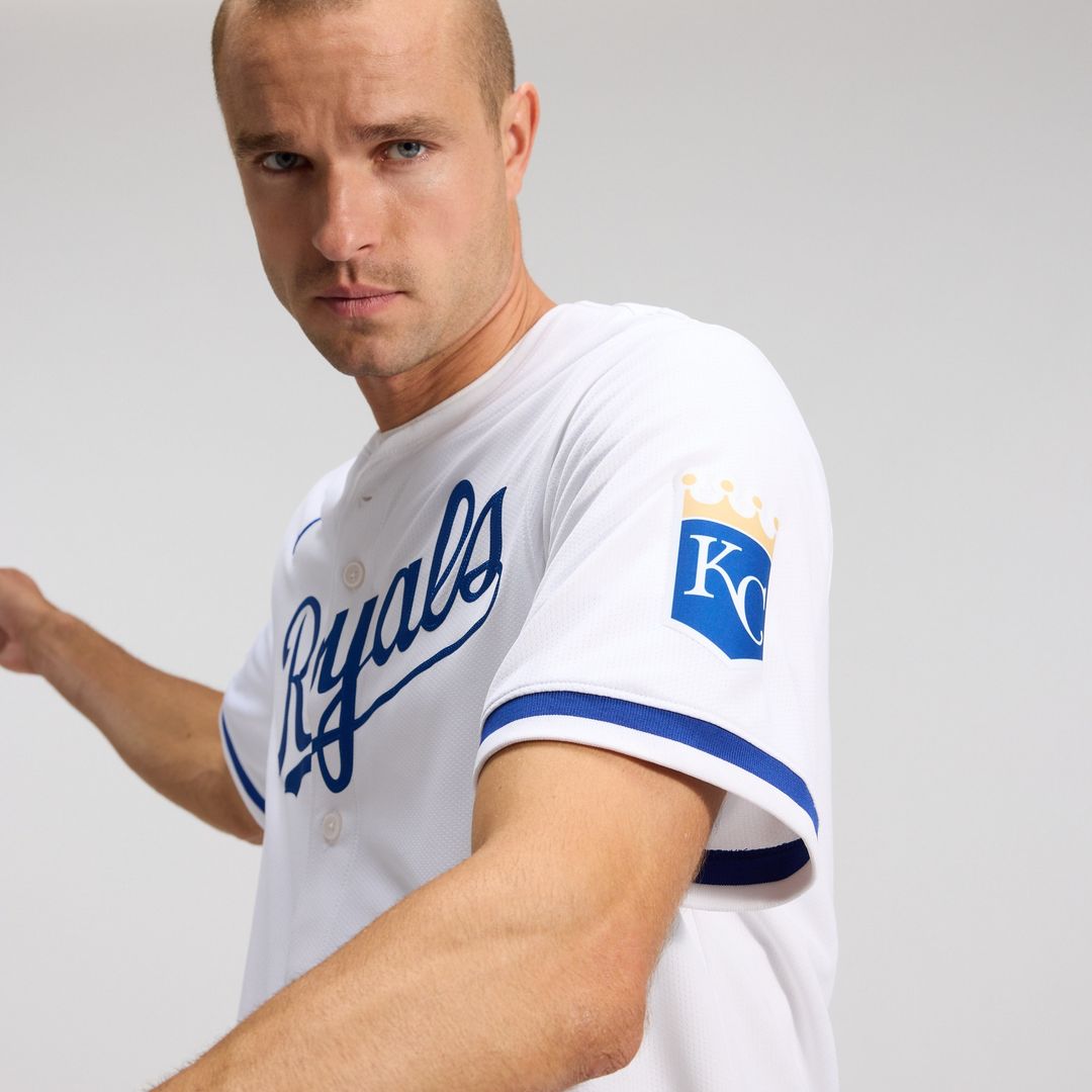 Kansas City Royals Nike Home Limited Jersey - White