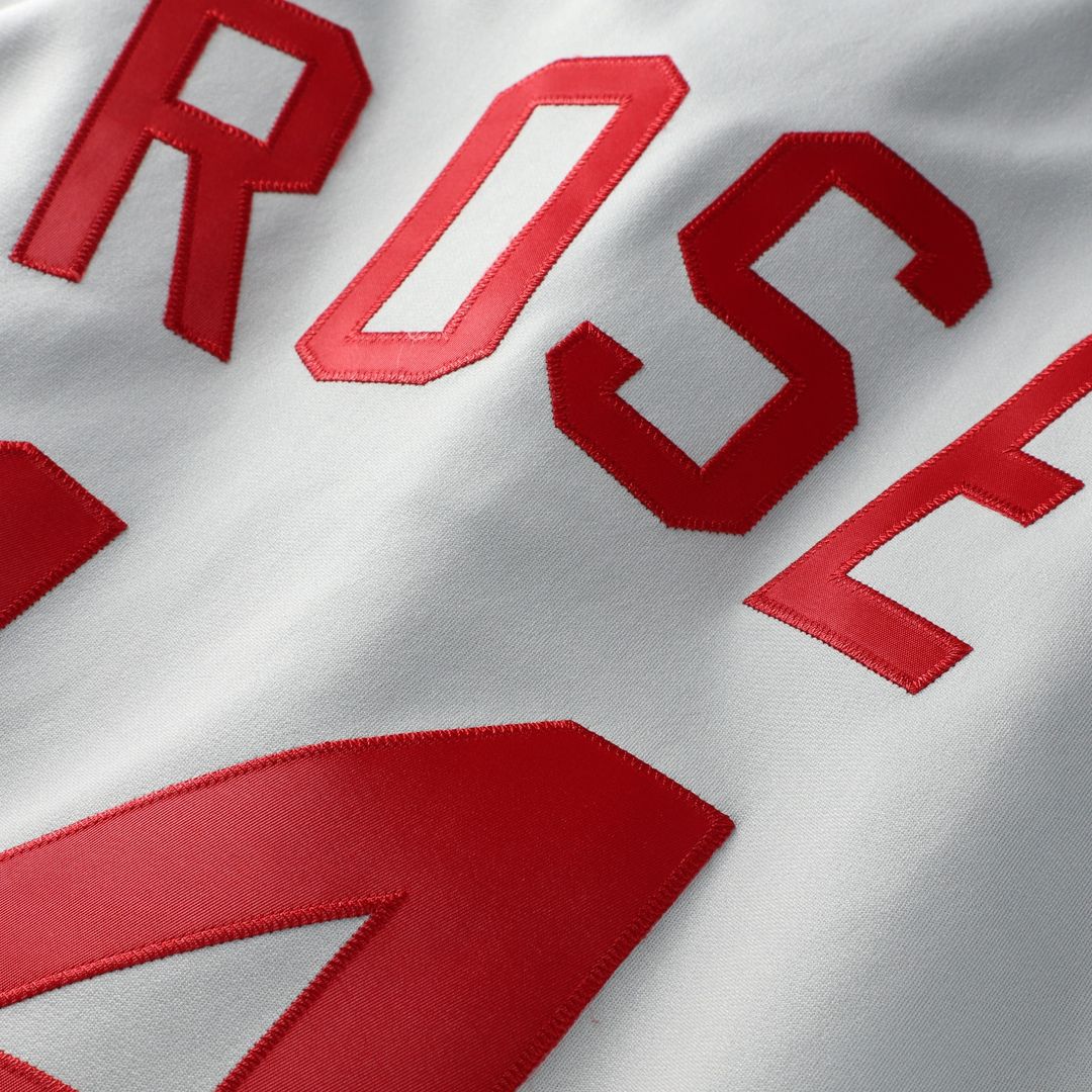 Cincinnati Reds Pete Rose Mitchell & Ness 1976 Authentic Jersey - Gray