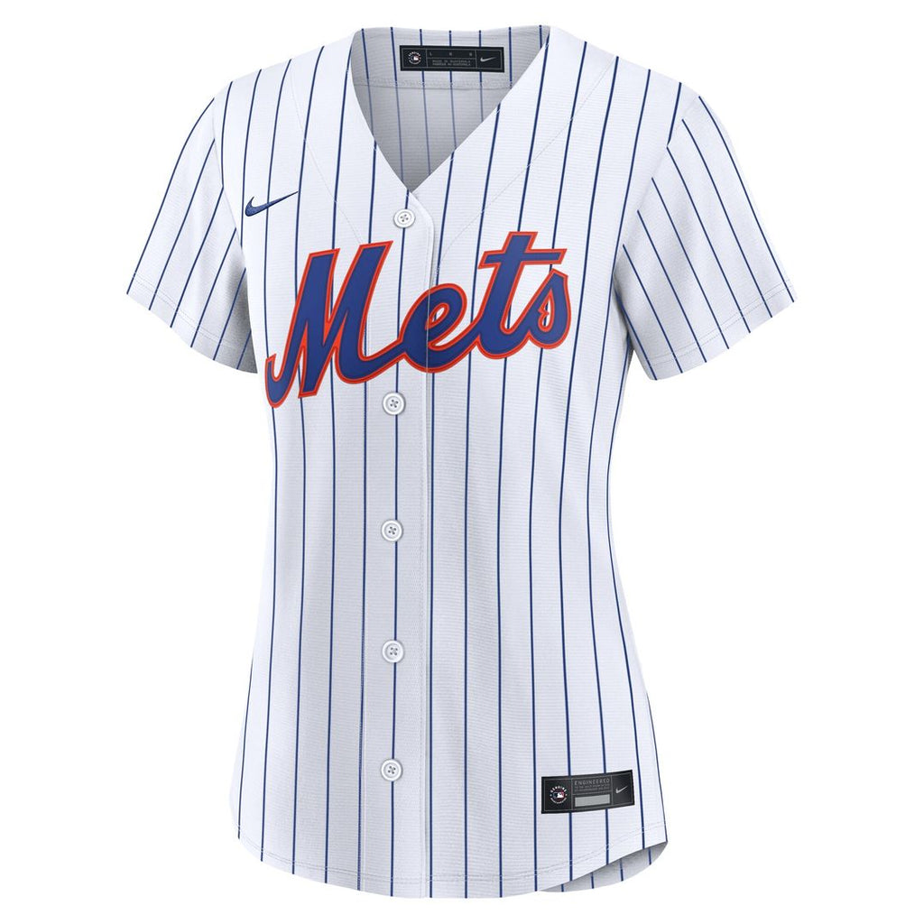 New York Mets Francisco Lindor Nike Women's Home Replica Jersey - White