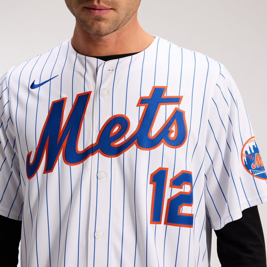 New York Mets Francisco Lindor Nike Alternate Limited Jersey - Black