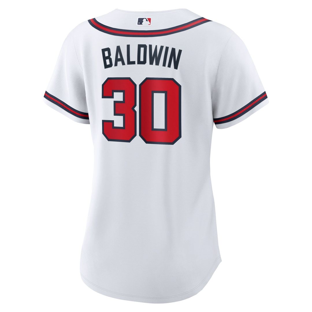 Atlanta Braves Drake Baldwin Nike Women's Home Replica Jersey - White