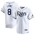 Tampa Bay Rays Brandon Lowe Nike Home Limited Player Jersey - White