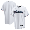 Miami Marlins Nike Home Big & Tall Replica Jersey - White