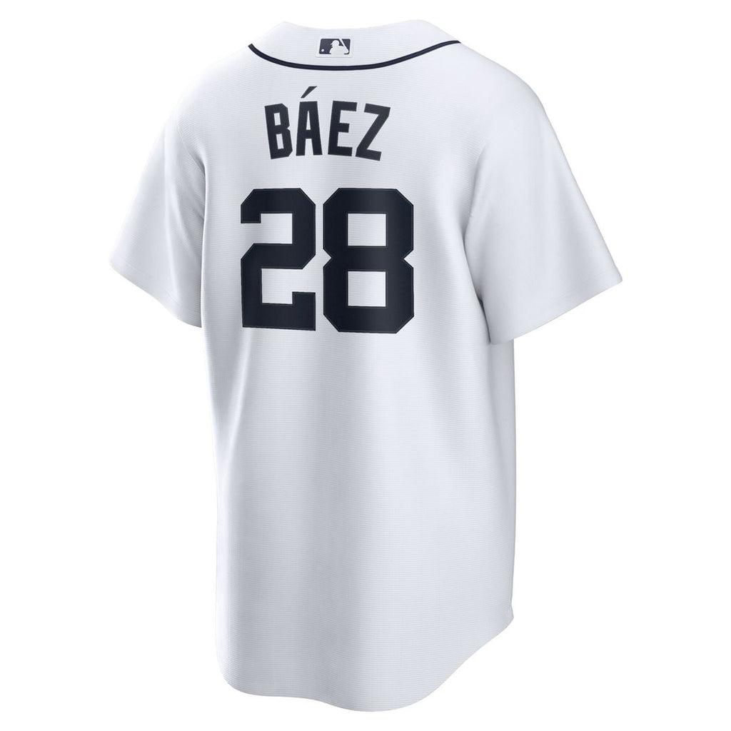 Detroit Tigers Javier Baez Nike Home Replica Player Jersey - White