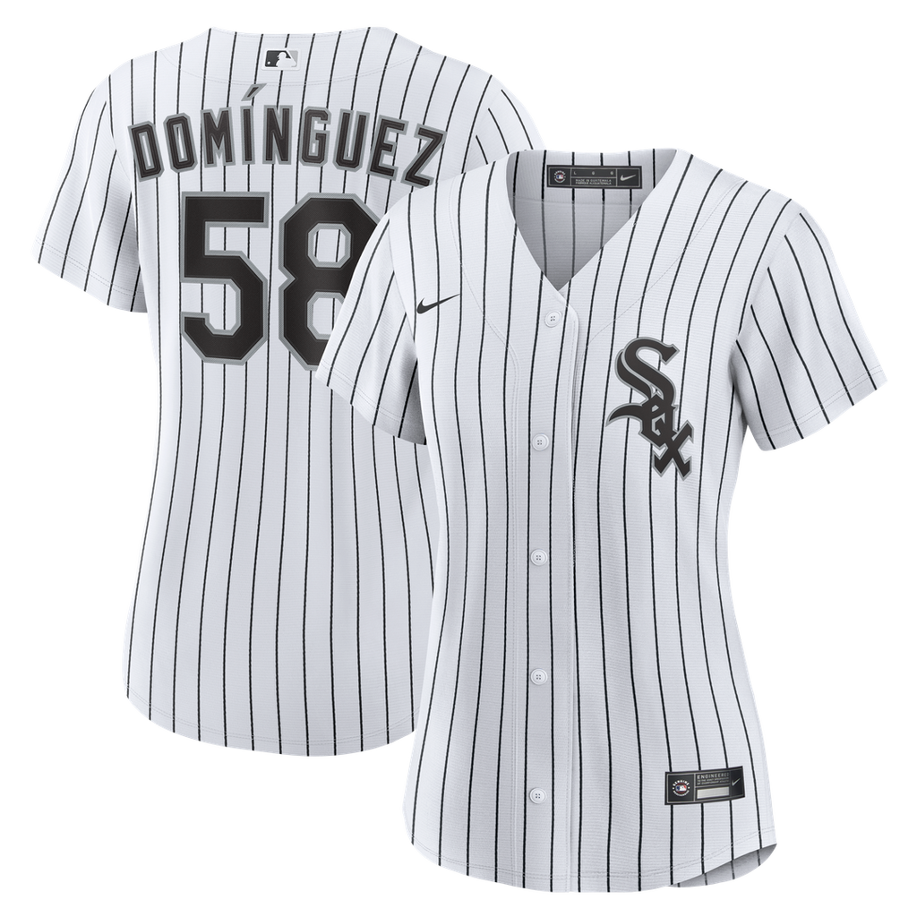 Chicago White Sox Seranthony Domínguez Nike Women's Home Replica Jersey - White