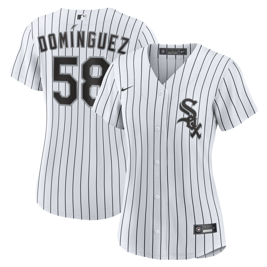 Chicago White Sox Seranthony Domínguez Nike Women's Home Replica Jersey - White