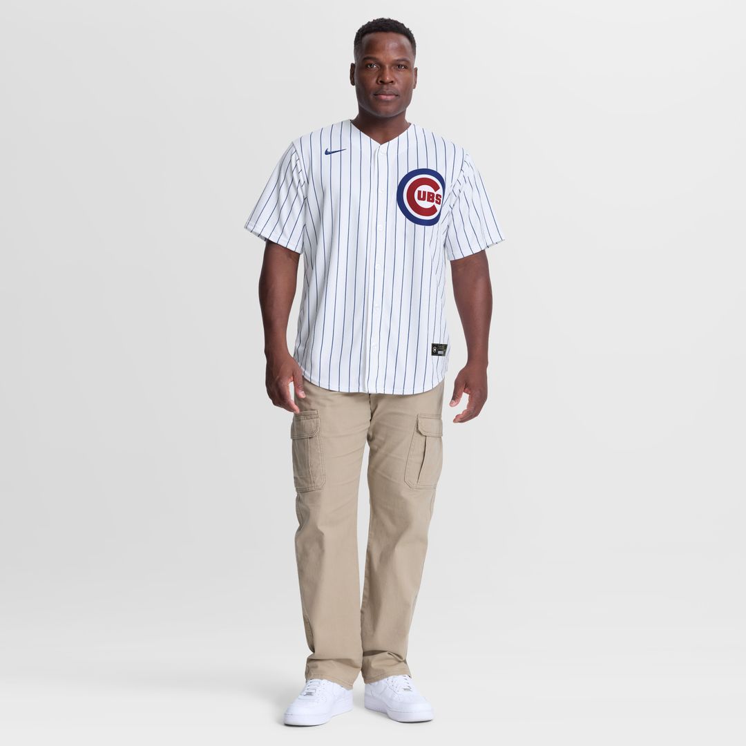 Chicago Cubs Moisés Ballesteros Nike Home Replica Jersey - White
