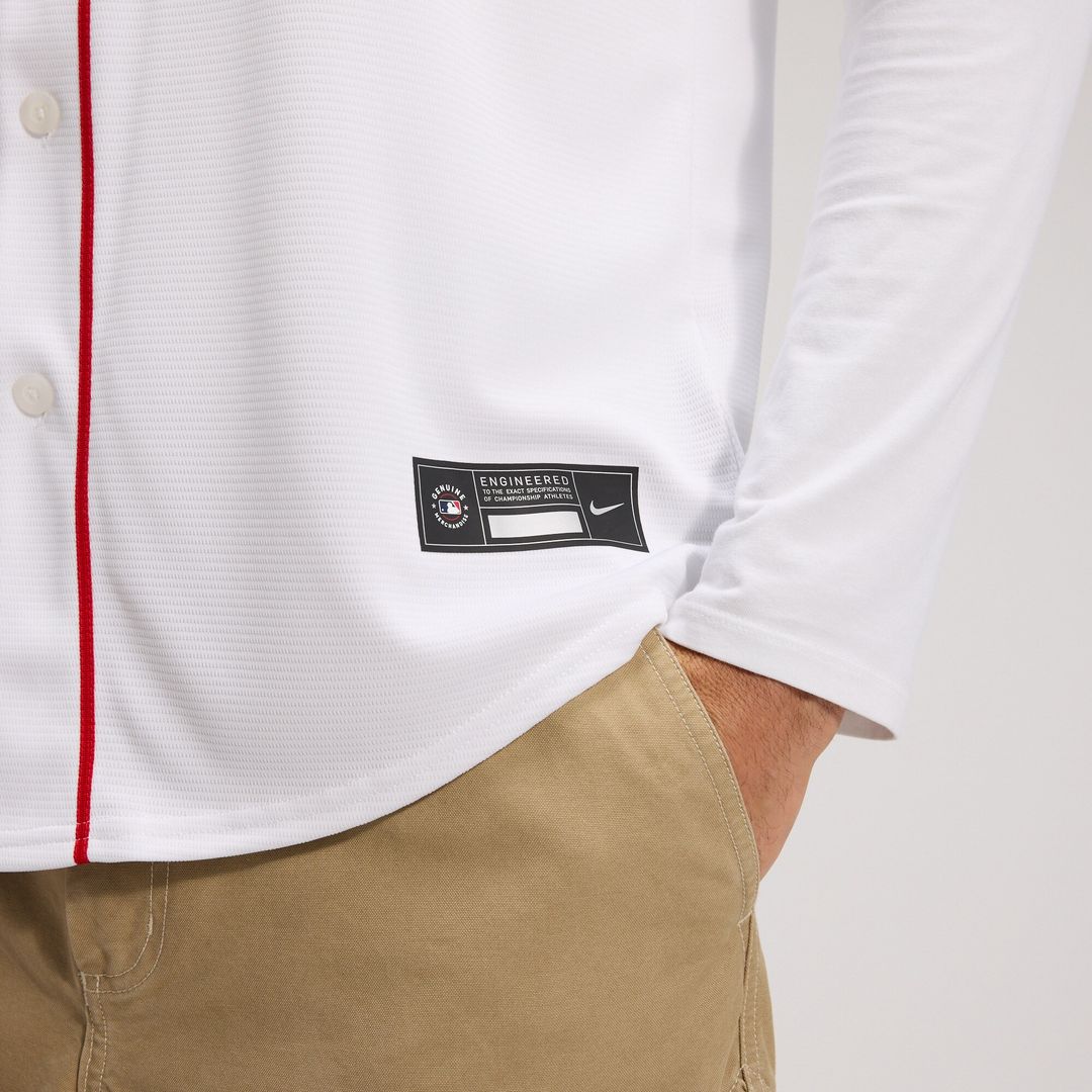 Cincinnati Reds Nike Home Replica Team Jersey - White
