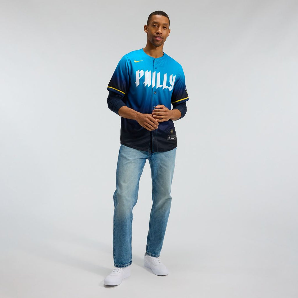Philadelphia Phillies Nike City Connect Limited Jersey - Navy