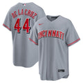 Cincinnati Reds Elly De La Cruz Nike Road Replica Jersey - Gray