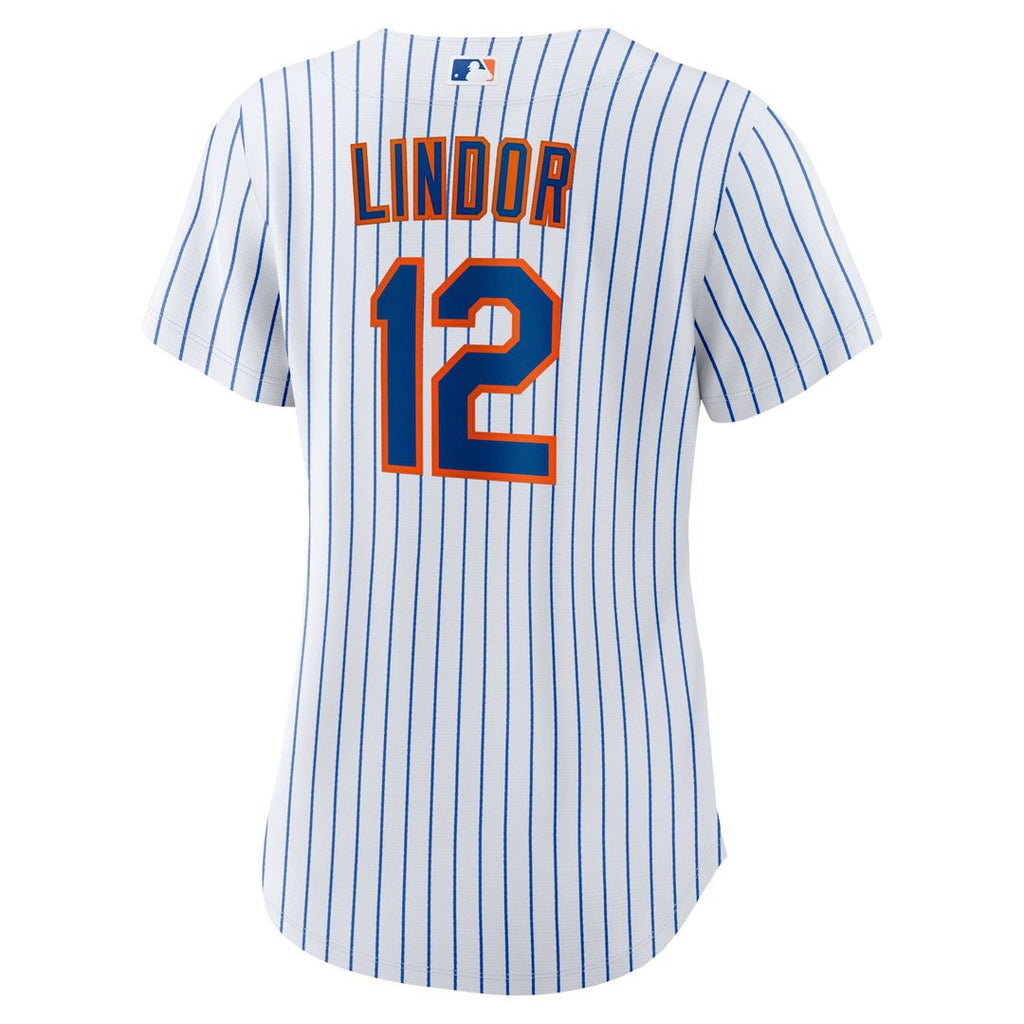 New York Mets Francisco Lindor Nike Women's Home Replica Player Jersey - White