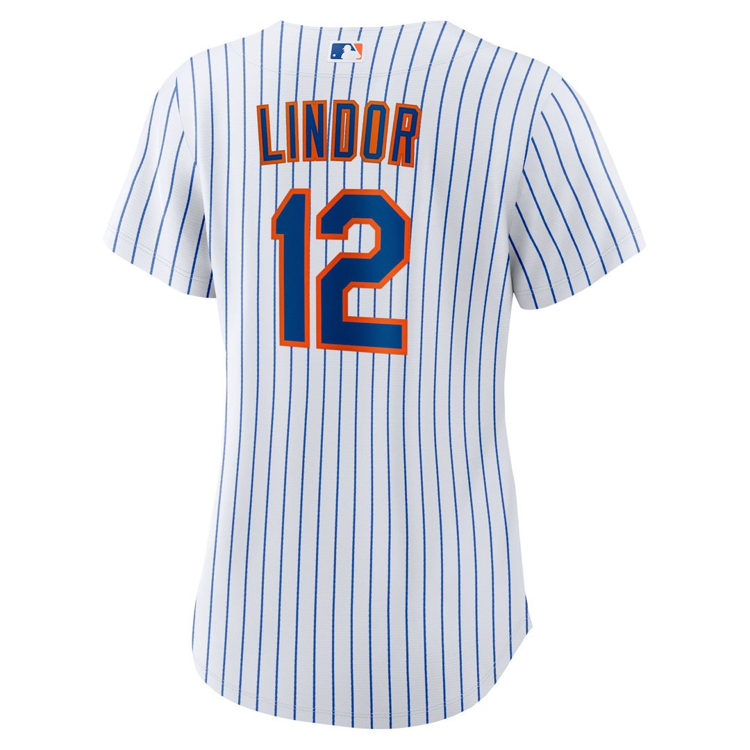 New York Mets Francisco Lindor Nike Women's Home Replica Player Jersey - White