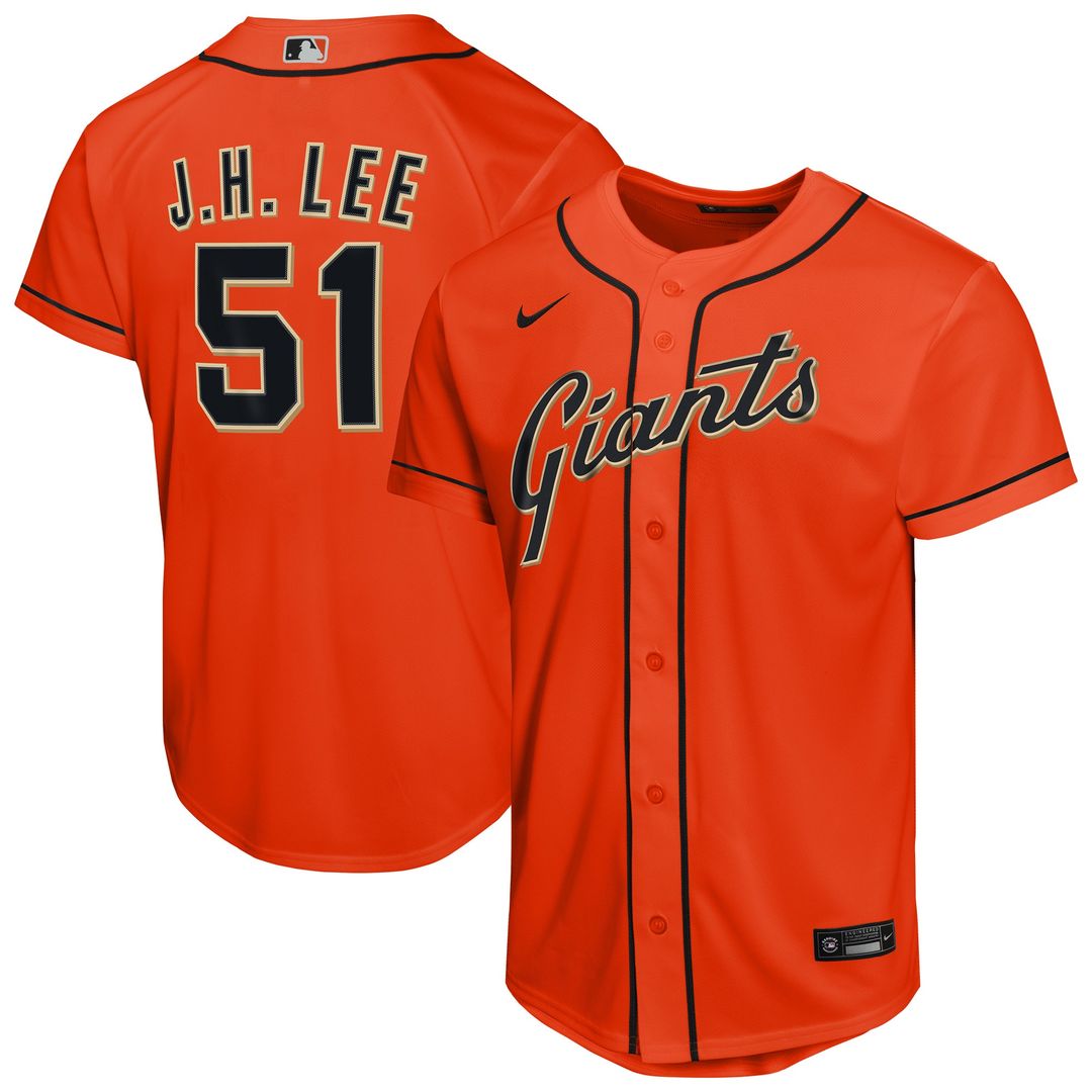 San Francisco Giants Jung Hoo Lee Nike Youth Alternate Replica Jersey - Orange