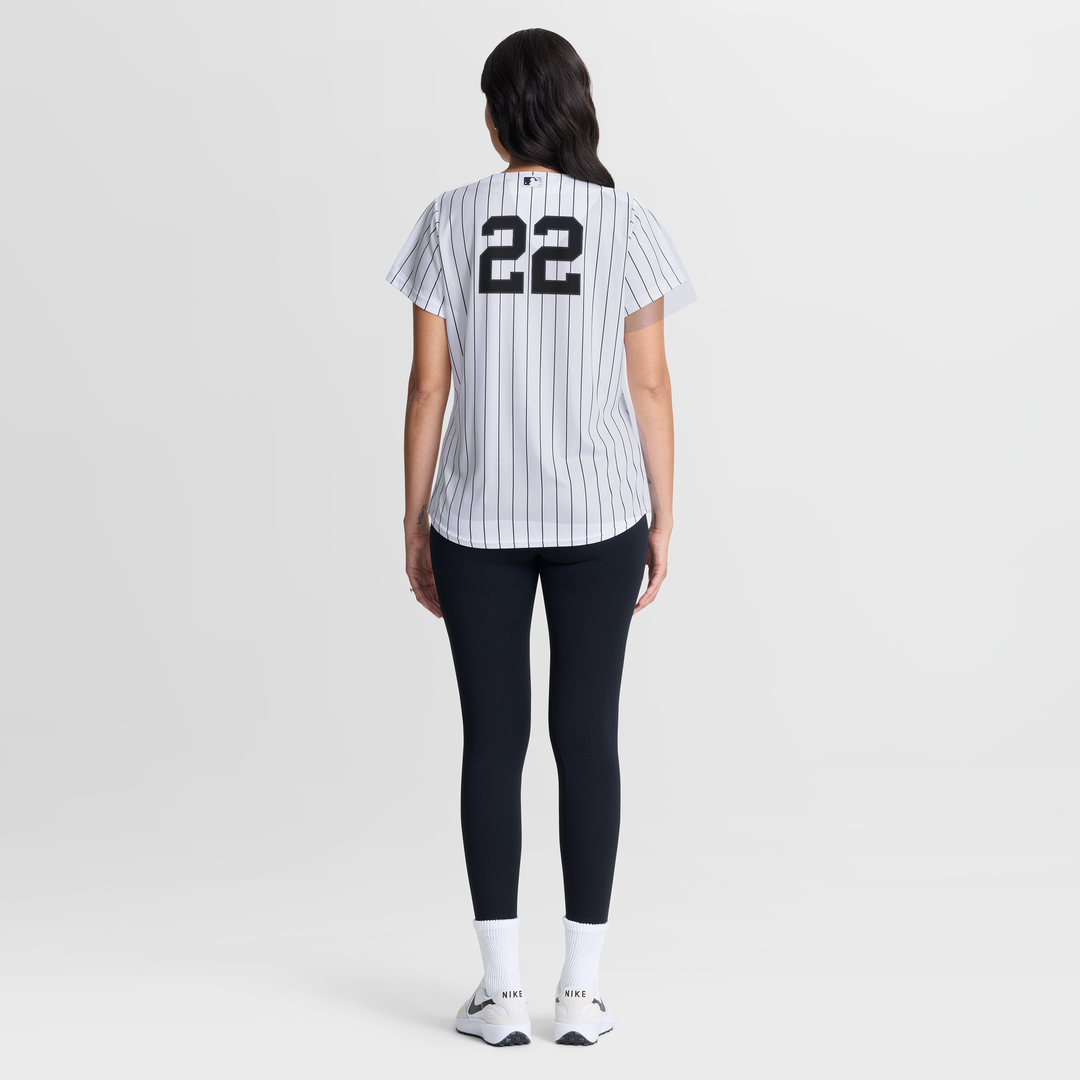 New York Yankees Ben Rice Nike Women's Home Replica Jersey - White