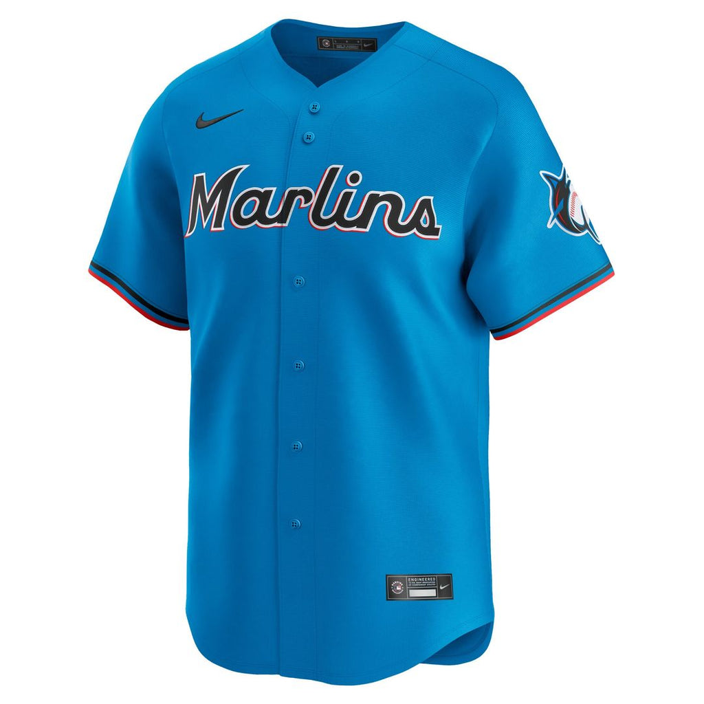 Miami Marlins Nike Limited Jersey - Blue