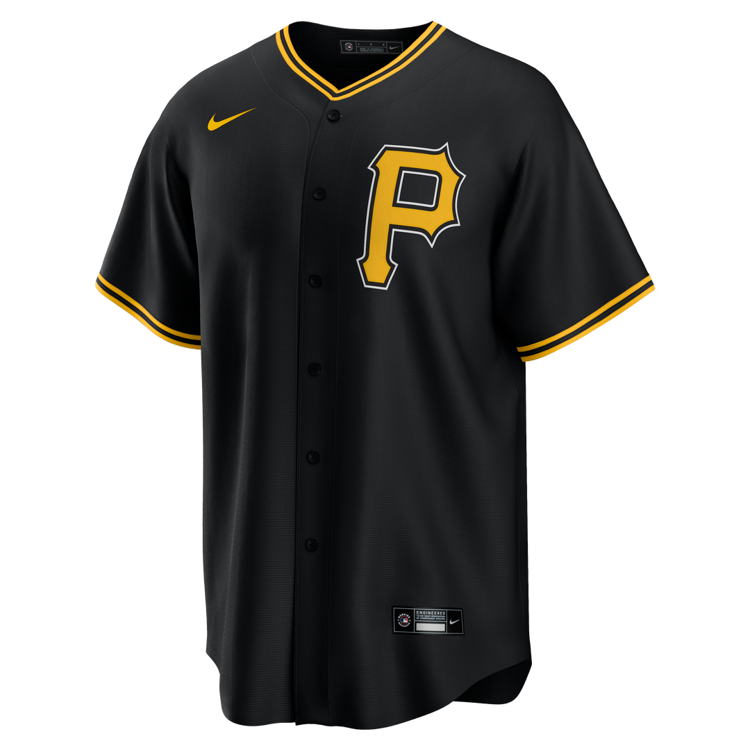 Pittsburgh Pirates Nike Alternate Replica Team Jersey - Black