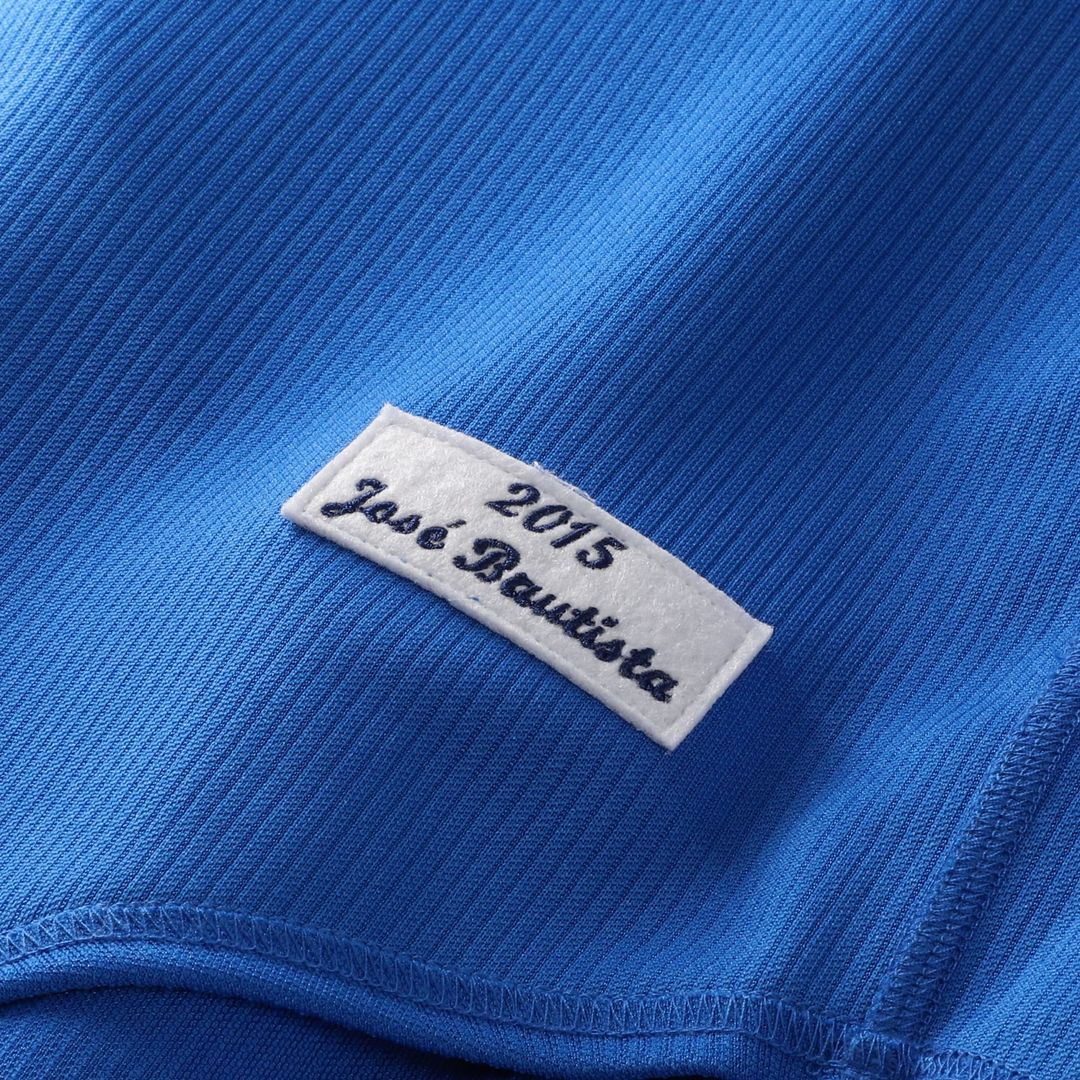 Toronto Blue Jays Jose Bautista Mitchell & Ness Authentic Batting Practice Jersey - Blue