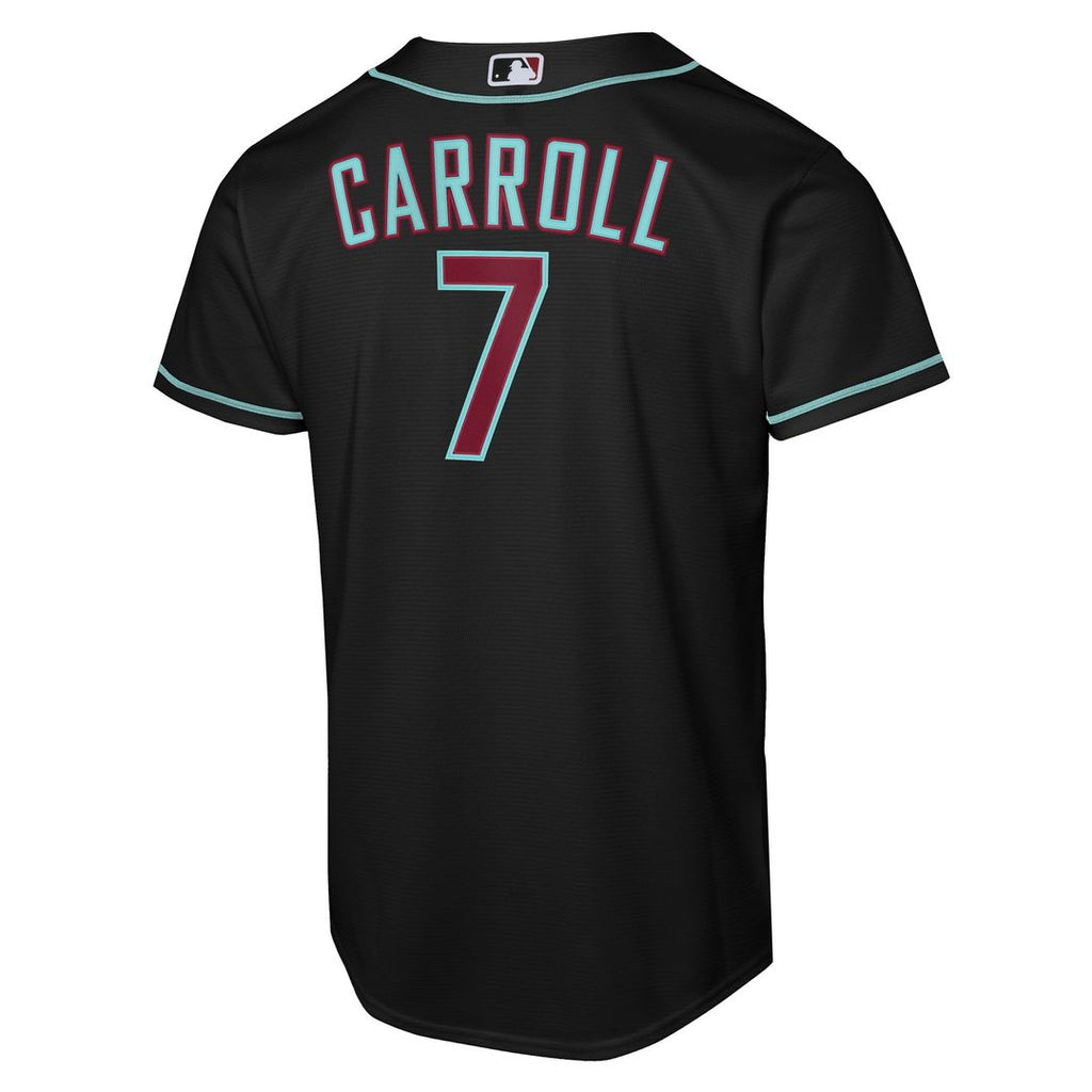 Arizona Diamondbacks Corbin Carroll Nike Youth Alternate Replica Jersey - Black
