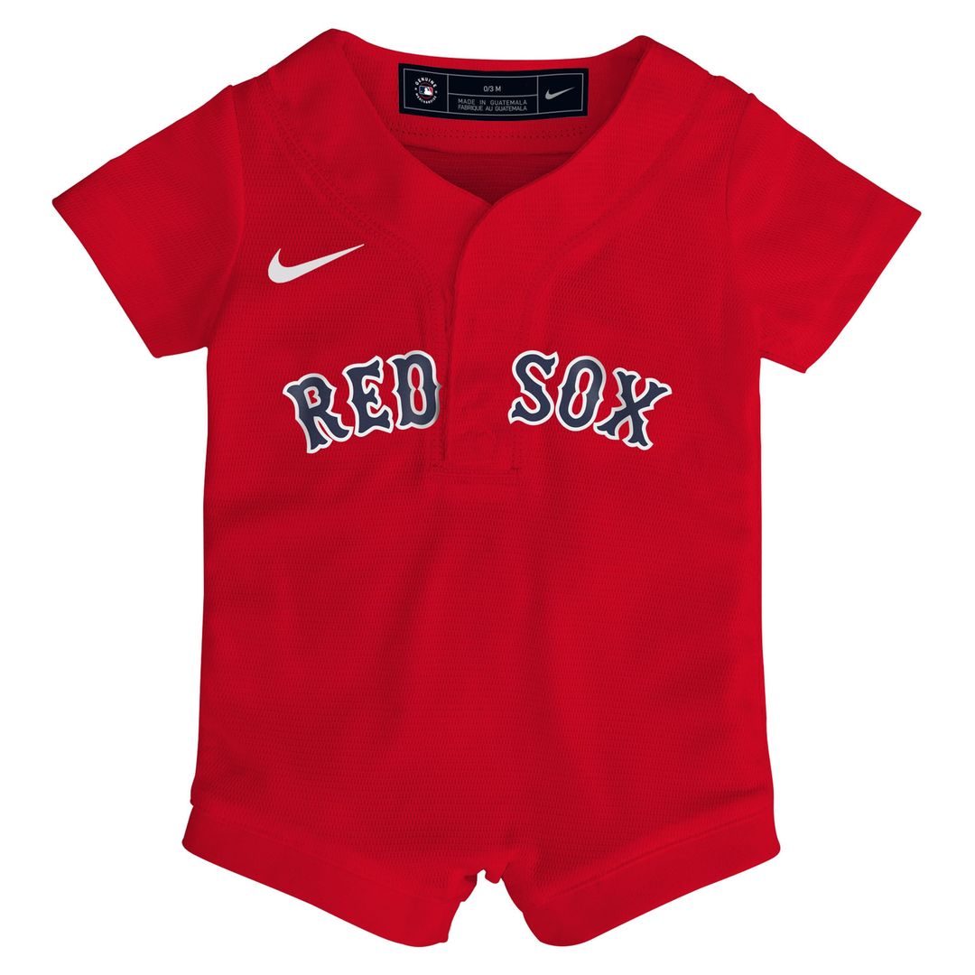 Boston Red Sox Nike Infant Alternate Replica Romper Jersey - Red