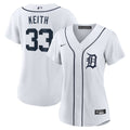 Detroit Tigers Colt Keith Nike Women's Home Replica Jersey - White