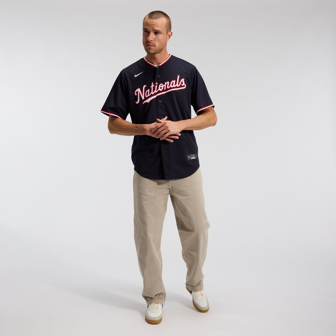 Washington Nationals Dylan Crews Nike Alternate Replica Jersey - Navy