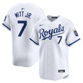 Kansas City Royals Bobby Witt Jr. Nike Home Limited Player Jersey - White