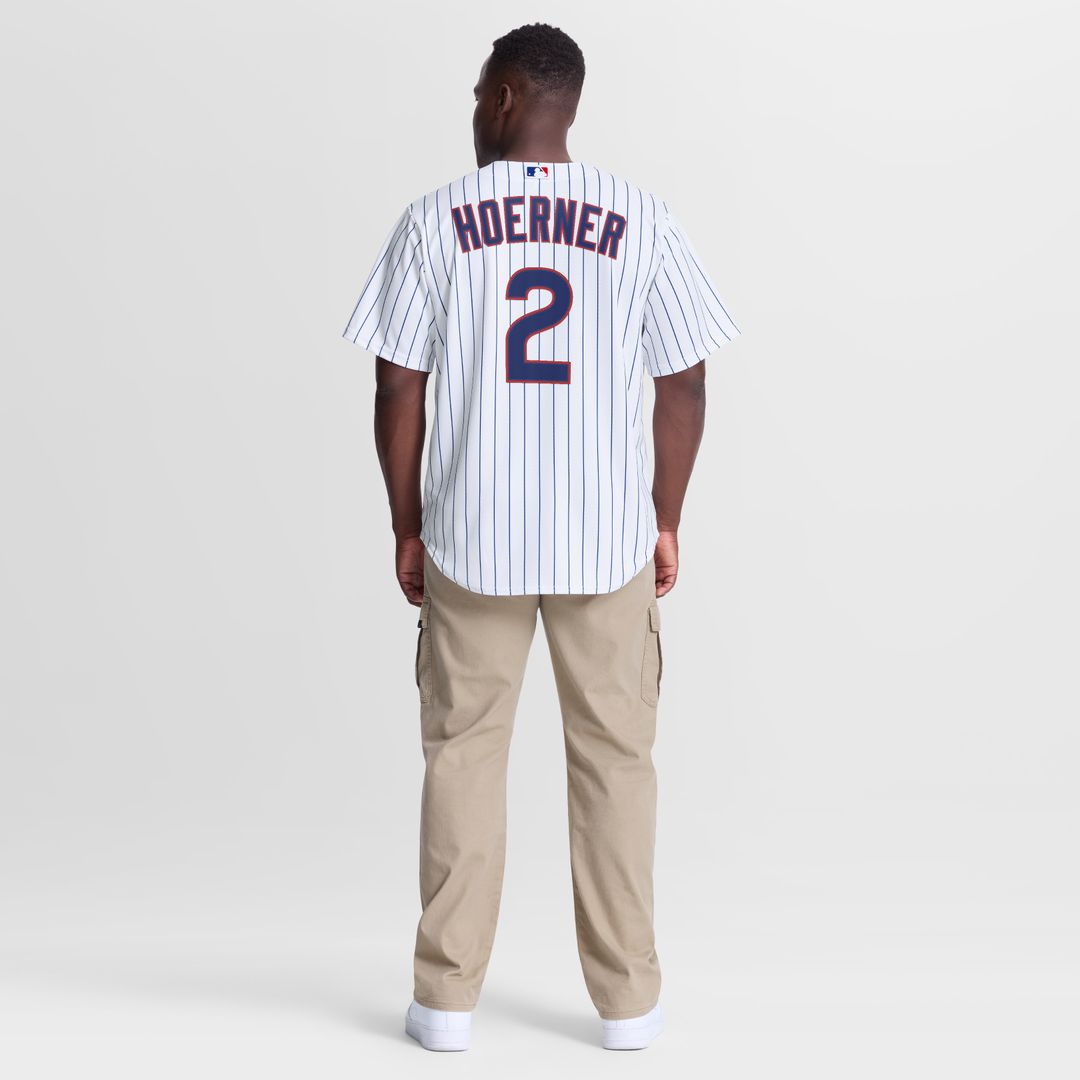 Chicago Cubs Nico Hoerner Nike Home Replica Jersey - White