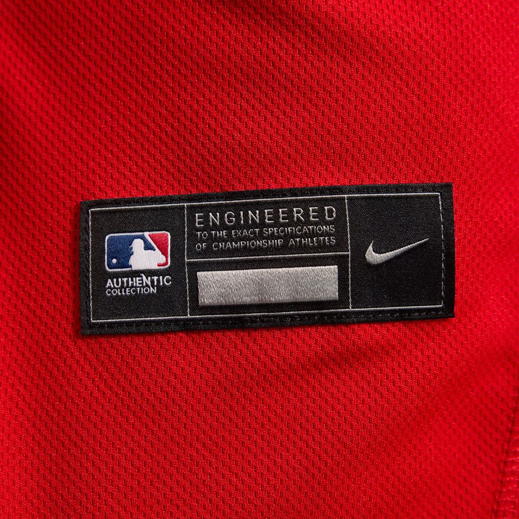 Cincinnati Reds Nike Alternate Authentic Team Logo Jersey - Scarlet