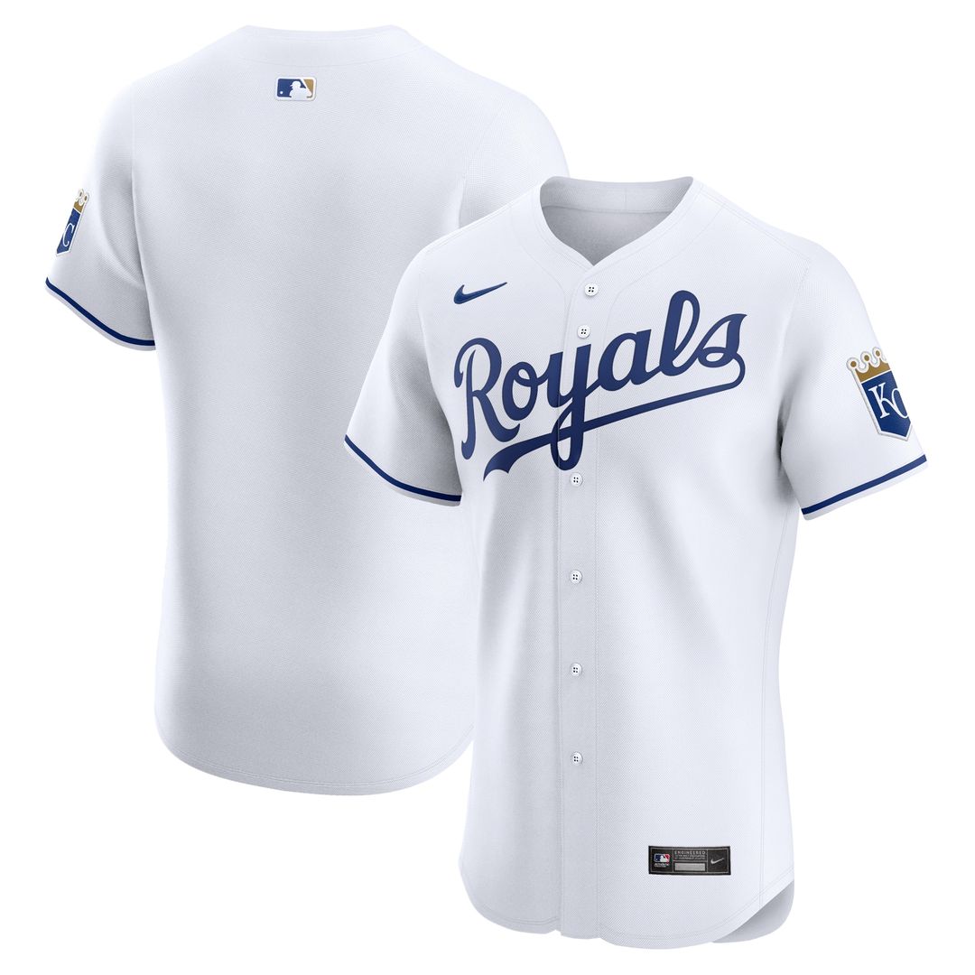 Kansas City Royals Nike Alternate Vapor Premier Elite Patch Jersey - Royal