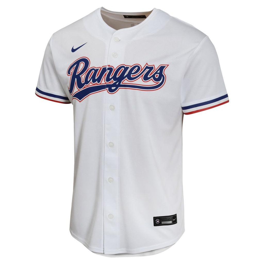 Texas Rangers Corey Seager Nike Youth Home Game Player Jersey - White