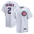 Chicago Cubs Nico Hoerner Nike Home Replica Jersey - White