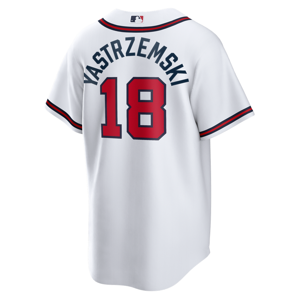 Atlanta Braves Mike Yastrzemski Nike Replica Jersey - White