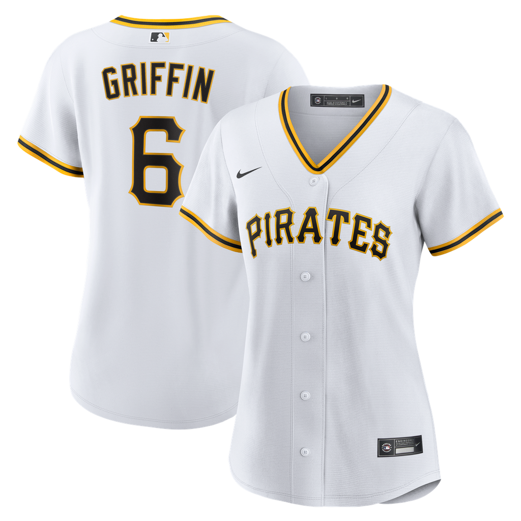Pittsburgh Pirates Konnor Griffin Nike Women's Home Replica Jersey - White