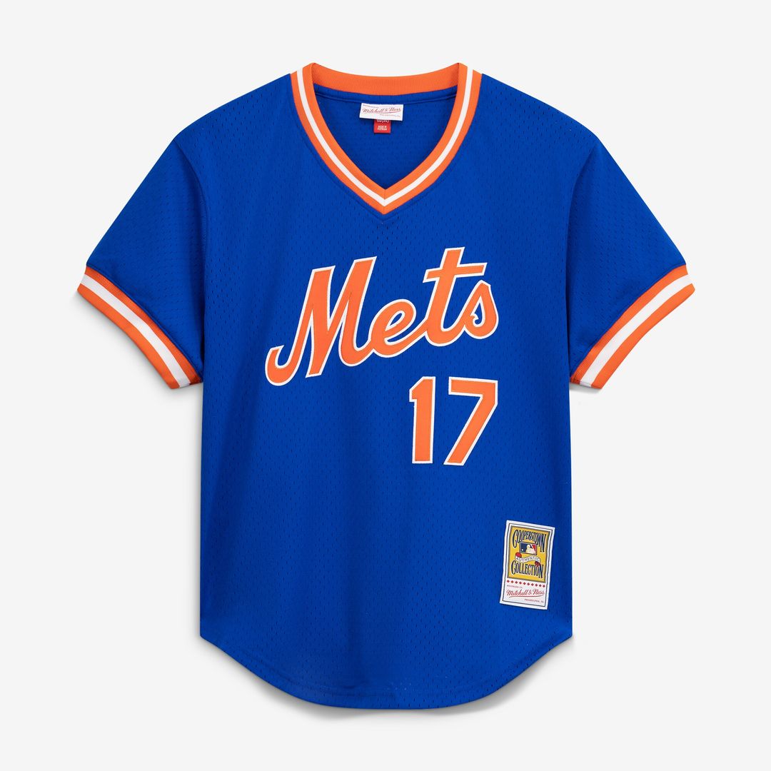 New York Mets Keith Hernandez Mitchell & Ness Authentic Batting Practice Jersey - Royal