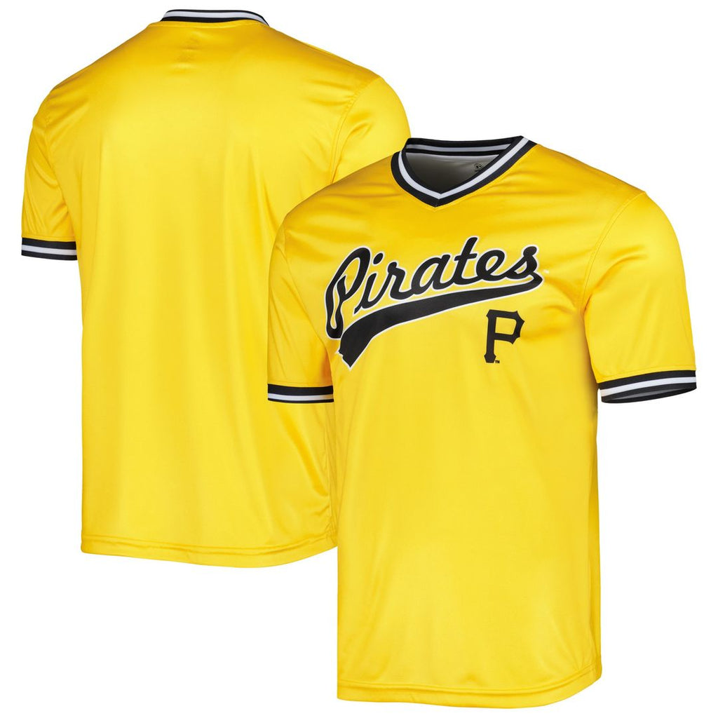 Pittsburgh Pirates Stitches Cooperstown Team Jersey - Gold
