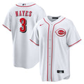 Cincinnati Reds Ke'Bryan Hayes Nike Home Replica Jersey - White
