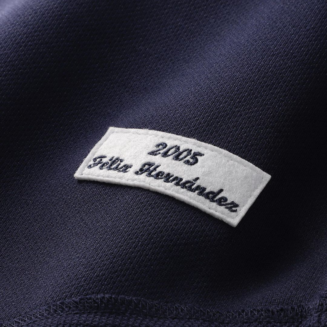 Seattle Mariners Felix Hernandez Mitchell & Ness Cooperstown Batting Practice Jersey – Navy