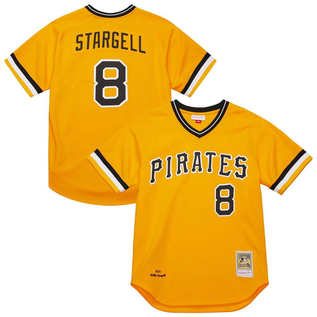 Pittsburgh Pirates Willie Stargell Mitchell & Ness 1979 Throwback Authentic Jersey - Gold
