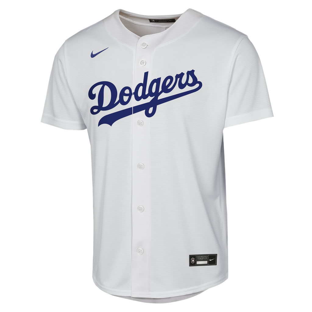 Los Angeles Dodgers Yoshinobu Yamamoto Nike Youth Home Baseline Jersey - White