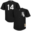 Chicago White Sox Paul Konerko Mitchell & Ness Youth Mesh Batting Practice Jersey - Black